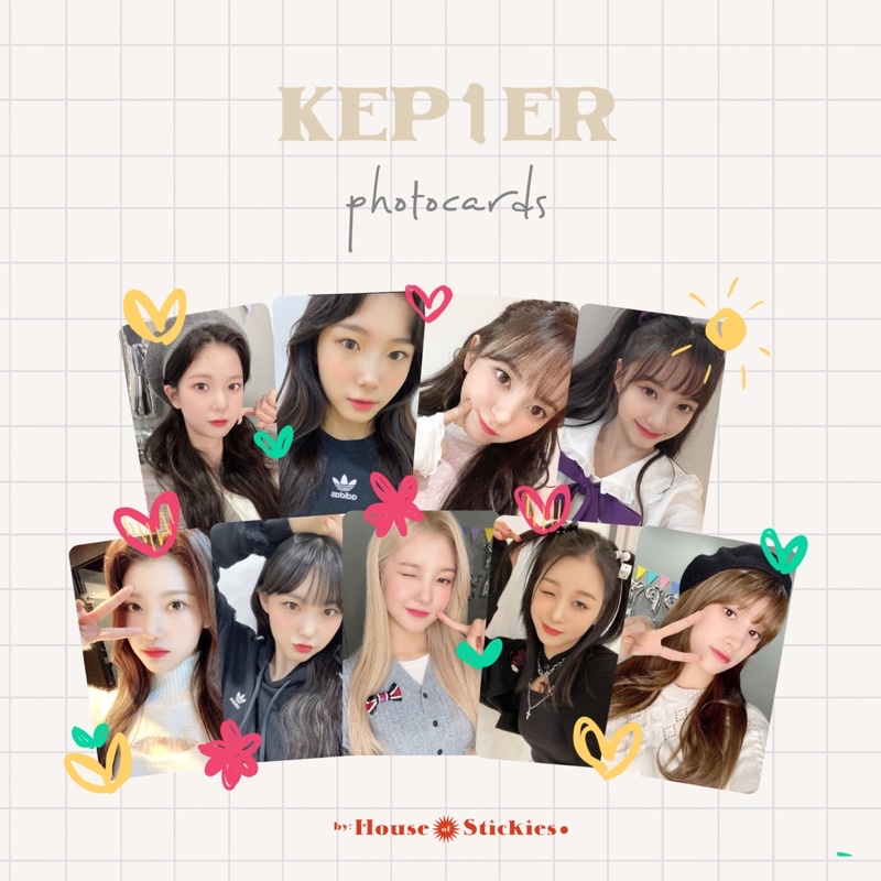 Kep1er Unofficial Photocard (Gf Selca Edition)