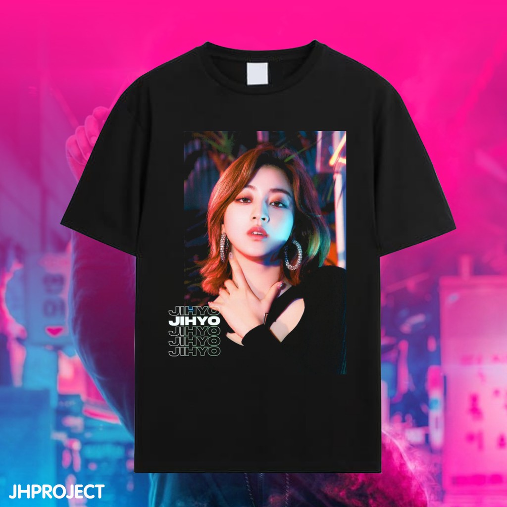 Jual Kaos Jihyo Twice Tshirt Twice Jihyo Kaos Kpop Tshirt Kpop Korea Shopee Indonesia 3967