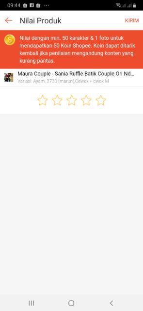 Maura Couple - Sania Ruffle Batik Couple