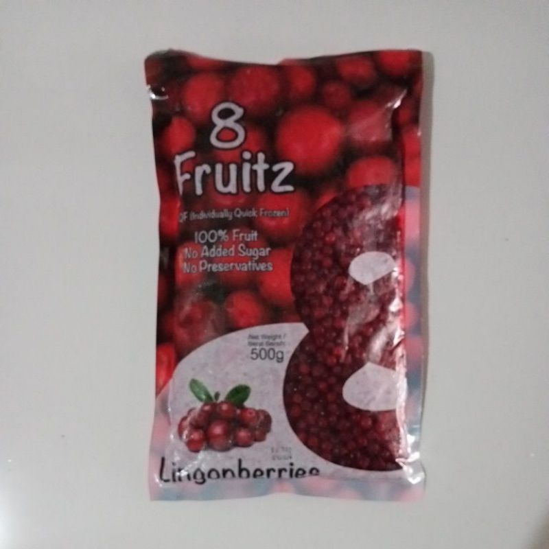 

BUAH LINGONBERRIES 500 g IMPORT
