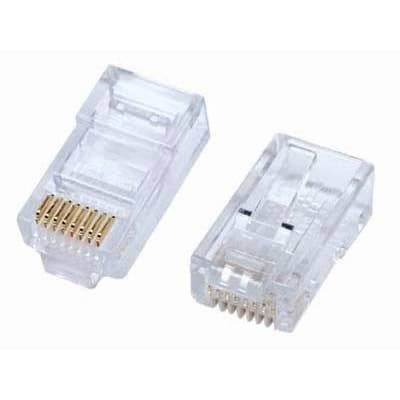 KONEKTOR JACK RJ 45 KEPALA KABEL LAN KOMPUTER NETWORK
