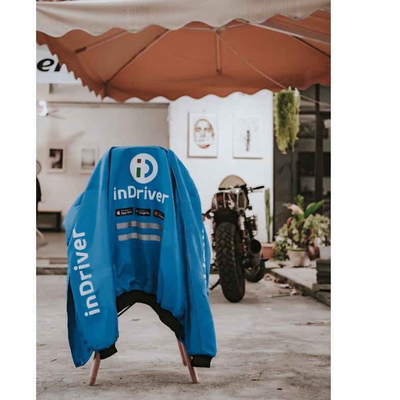 Serbuuuu.. Official Jaket Resmi inDriver Motor Indonesia