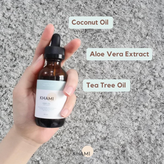 Rambut-Serum-Vitamin- Khami Hair Oil -Vitamin-Serum-Rambut.