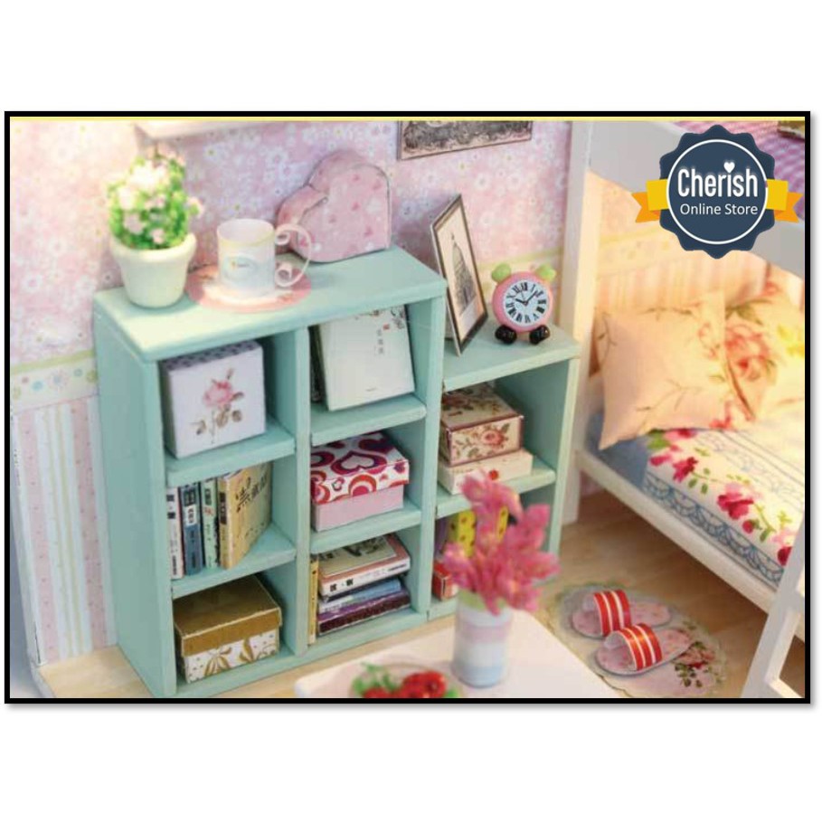 Kado Anak Mewah - Puzzle interior - Puzzle Furniture - Miniature Kamar - M020