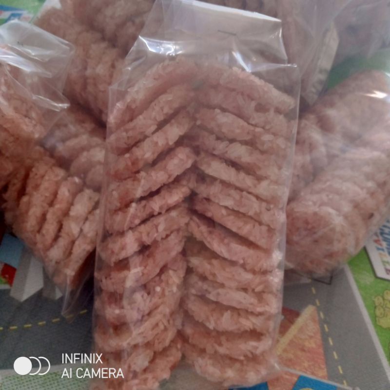 

Ranginang mentah rasa terasi khas cililin Bandung isi (24pcs)