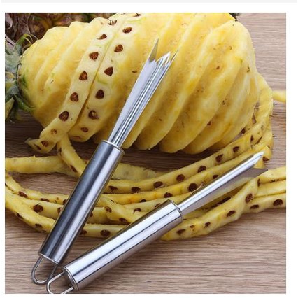 [TOSERBA_EMAK] - KNIFEZER Garpu Pengupas Nanas Pineapple Peeler - WYV736 - Silver