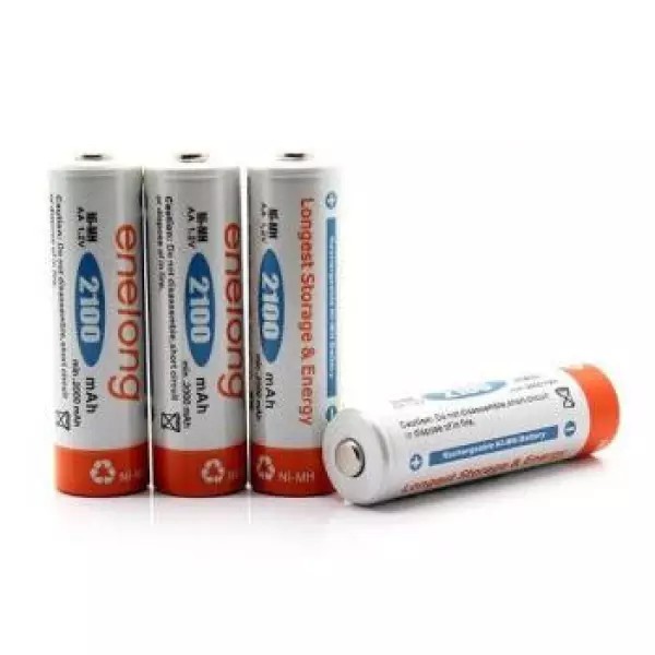 Enelong Baterai Cas Ni-Mh AA 2100mAh 4PCS