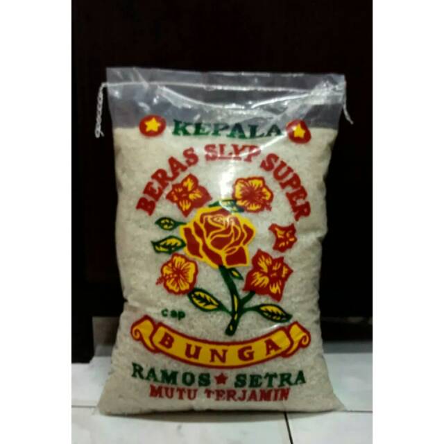 beras kepala slyp super cap bunga 5 kg