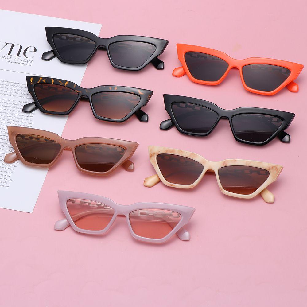 Lily Women Sunglasses Vintage UV400 Kacamata Perlindungan Matahari Luar Ruangan