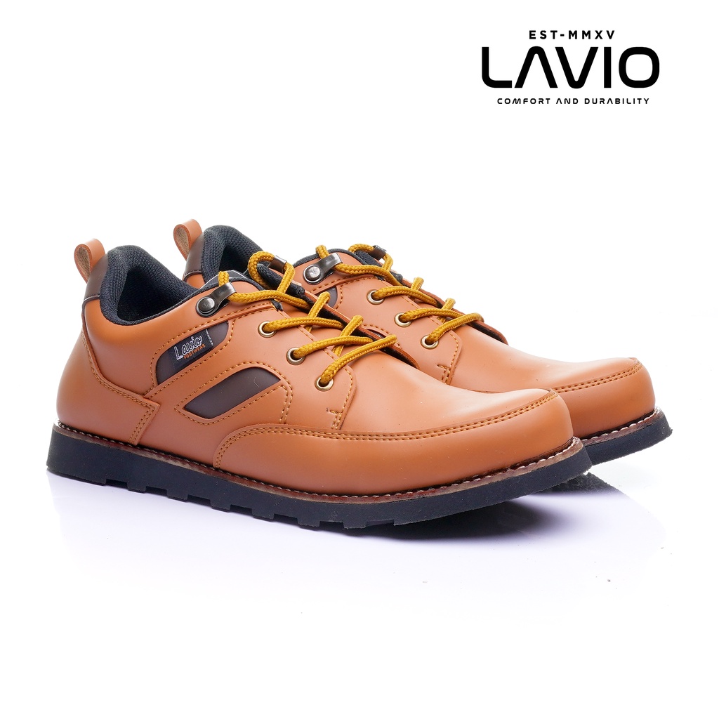 Sepatu Sneakers Pria Kekinian Original Branded Lavio Edgar