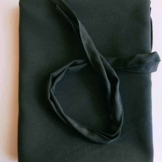 Bergo maryam premium diamond / Hijab Instan bergo maryam tali nonpet-Hitam