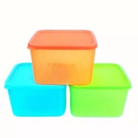 KK5 Toples Kotak Makan 650ml | Lunchbox Segi Empat | Wadah Bekal Makanan Plastik Tebal 650ml | Lunch Box Anak