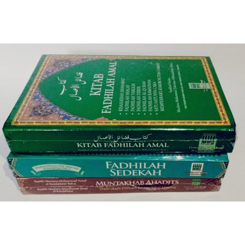 Buku Taklim 1 Set Komplit (Fadilah Amal, Fadilah Sedekah & Muntakhab Hadits)