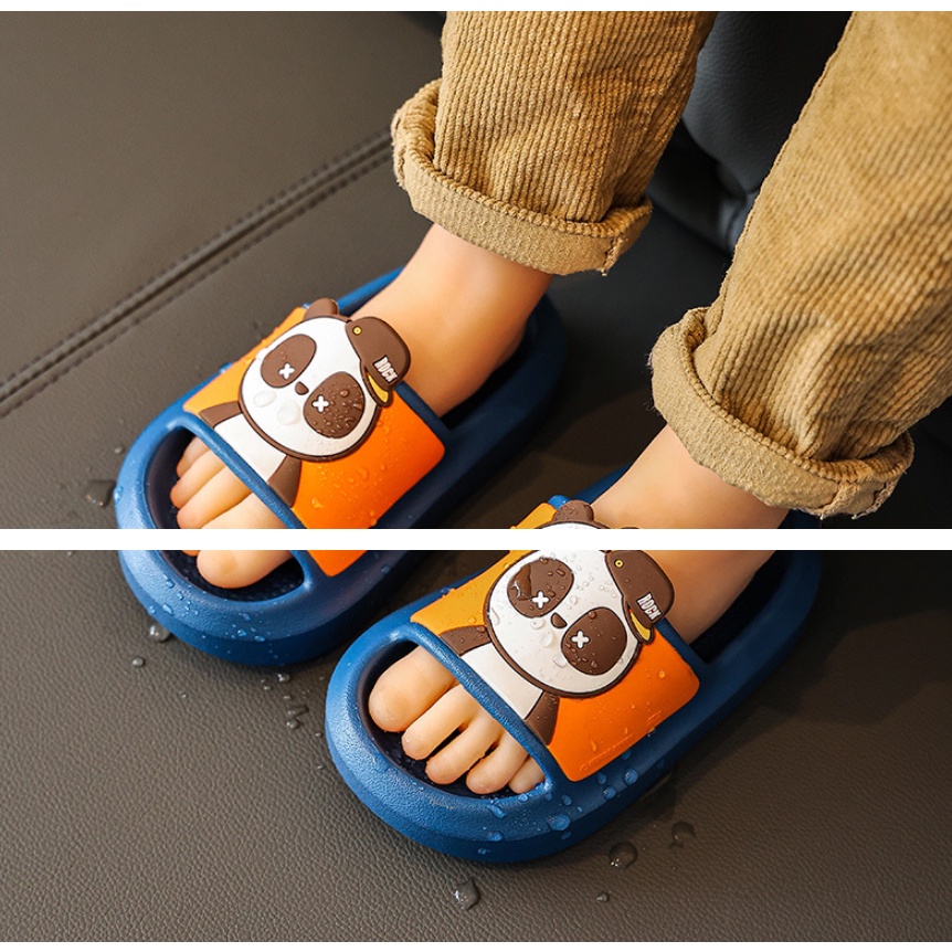 Sandal Anak Laki-laki / Perempuan Gambar Panda Lucu EVA Anti Slip SA05