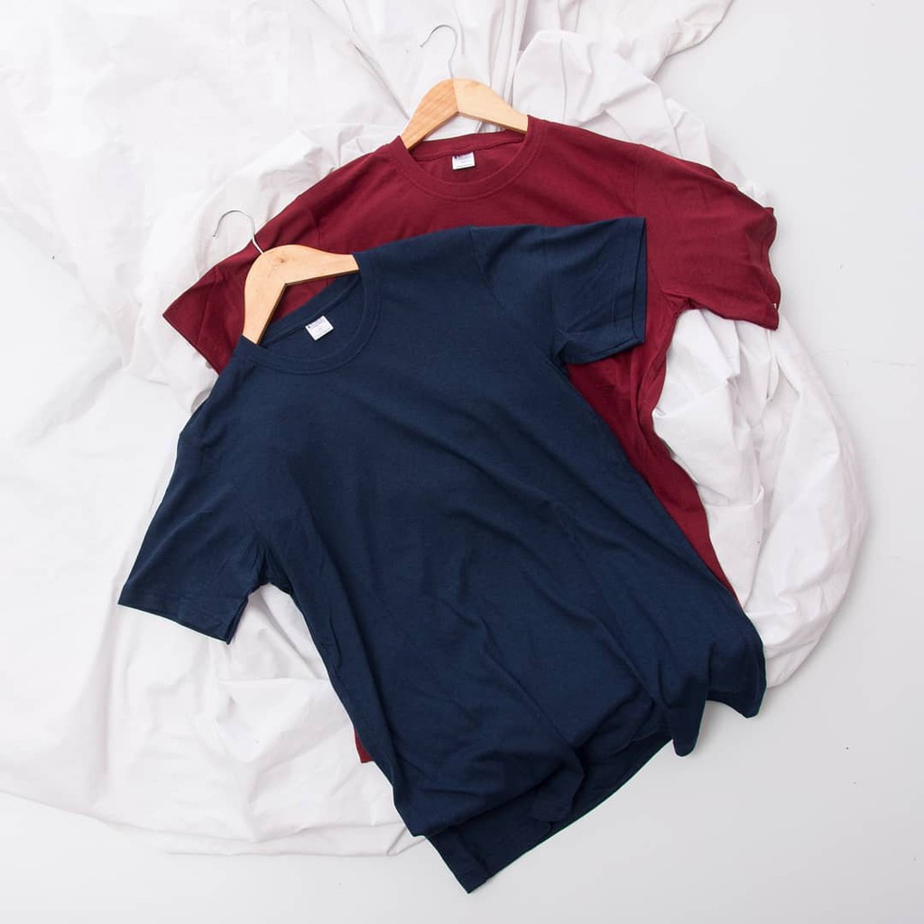 Kaos Polos Katun Bambu Premium