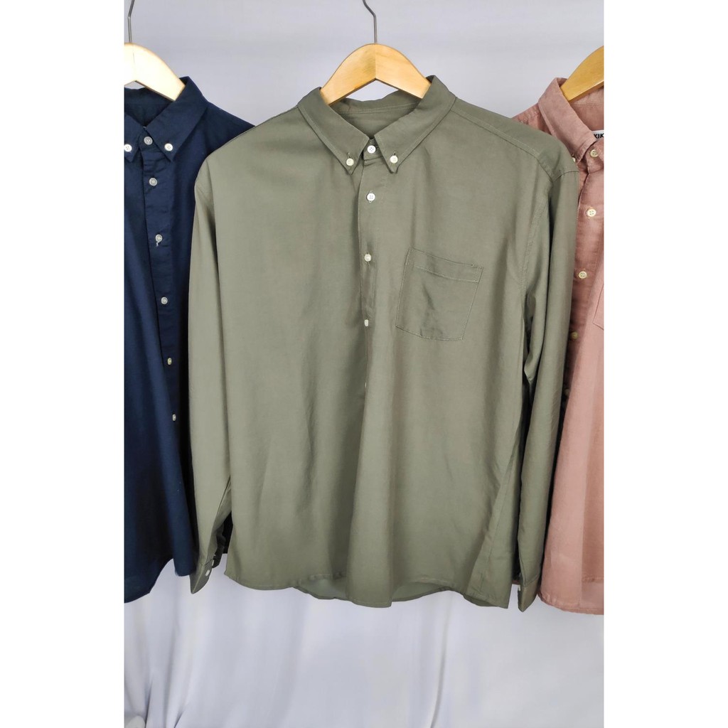 Butdown Shirt - Green Army