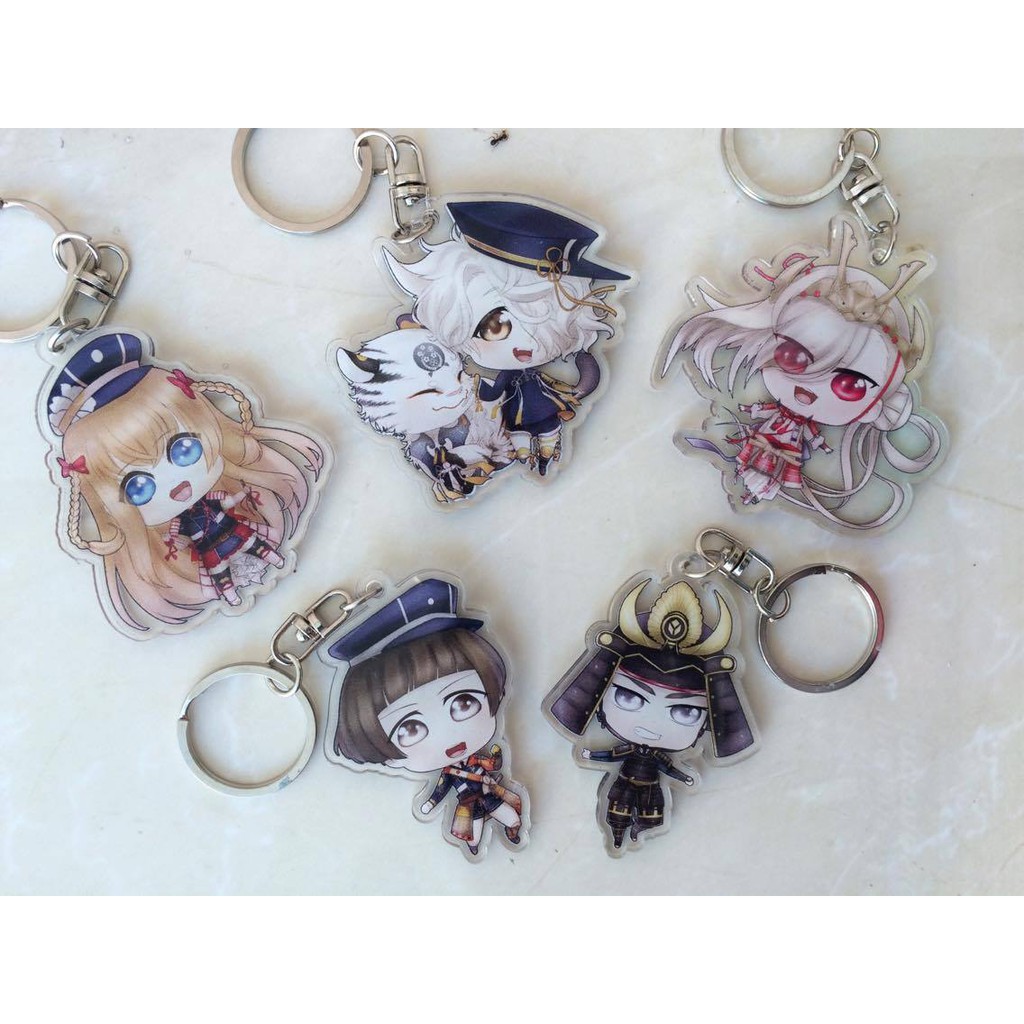 Keychain Touken Ranbu Gokotai Atsu Imanotsurugi Midare Maeda Sayo Samonji Hirano Toushirou Kiwame