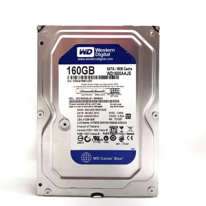 Hardisk WD blue 160GB - HARDISK 160GB PC