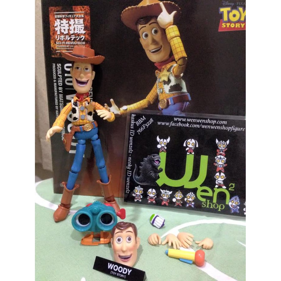 Revoltech Woody Toy Story Action Figure