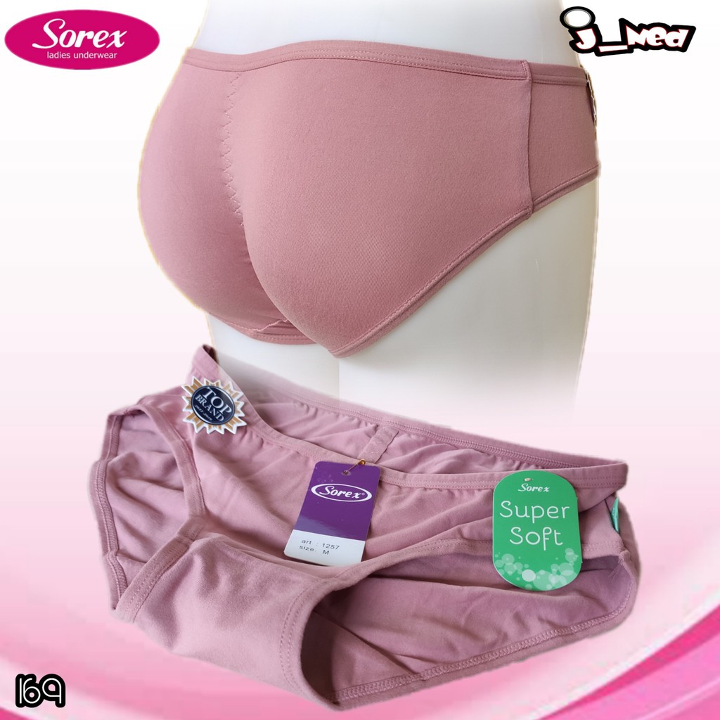 W169 - CELANA DALAM WANITA SOREX MIDI SUPER SOFT HARGA PER 1 PCS-4