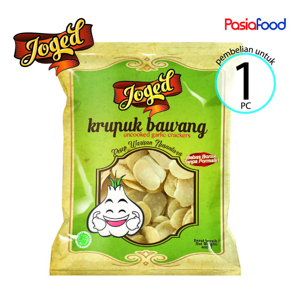 

Pasiafood Krupuk Joged Kerupuk Bawang Siap Goreng (1 Pc)