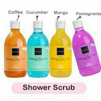 ✨ AKU MURAH ✨Scarlett Shower Scrub / 300ml