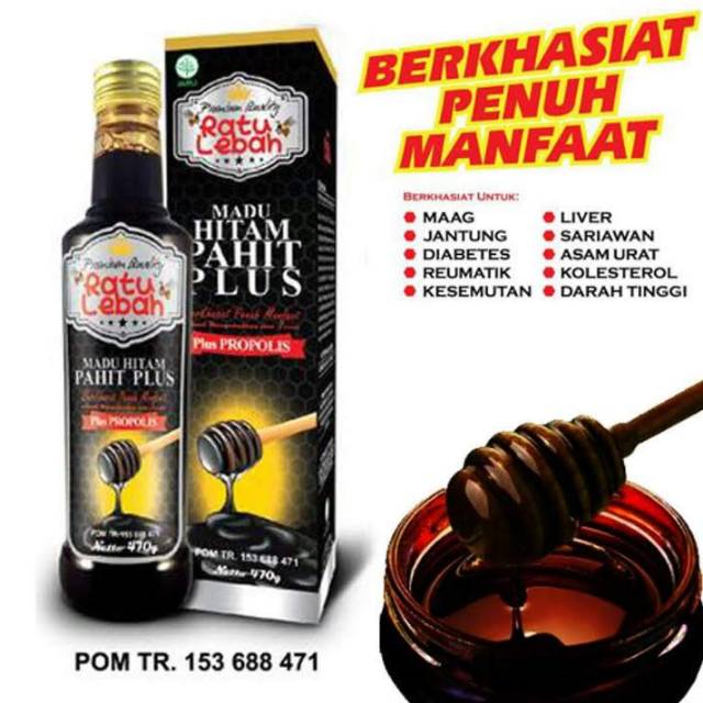 

Madu herbal hitam pahit plus