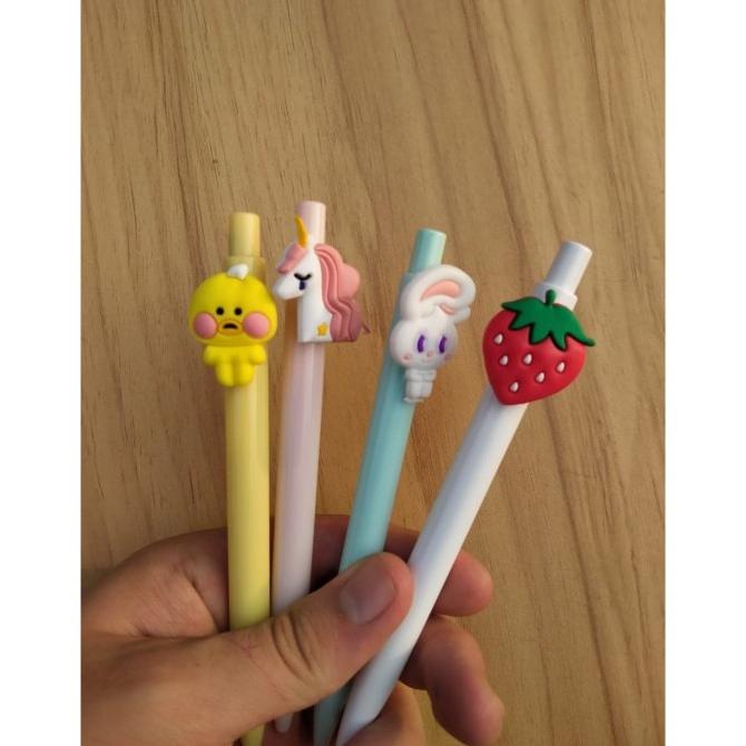 

kado lucu pulpen mekanik lucu imut dengan gambar unicorn ayam pen COD