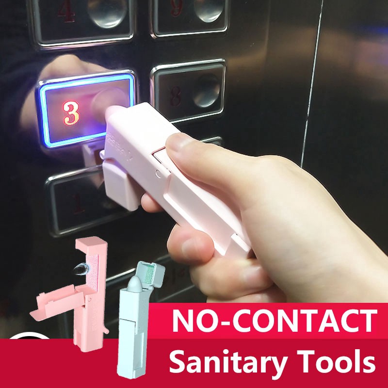 No Touch Sanitary Tools Alat Bantu Penekan Tombol