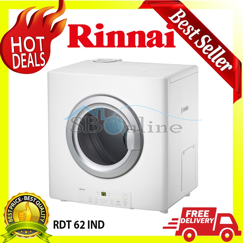 RINNAI Gas Dryer RDT-62 IDN