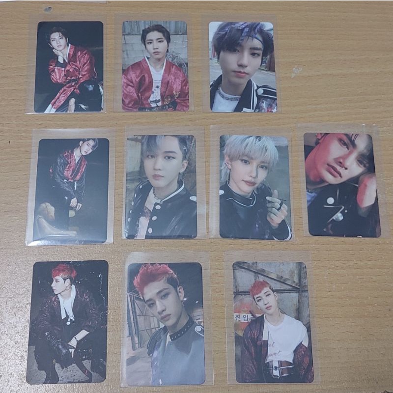 pc stray kids inlife photocard bangchan han changbin felix i.n