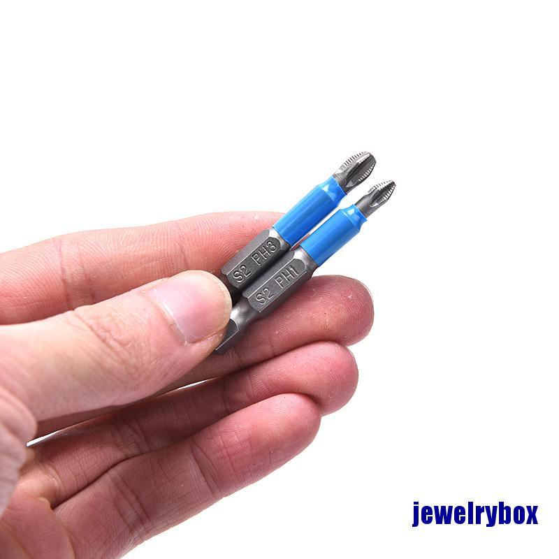 12 Pcs / Set Mata Obeng Hex Shank Ph 50mm Untuk Listrik