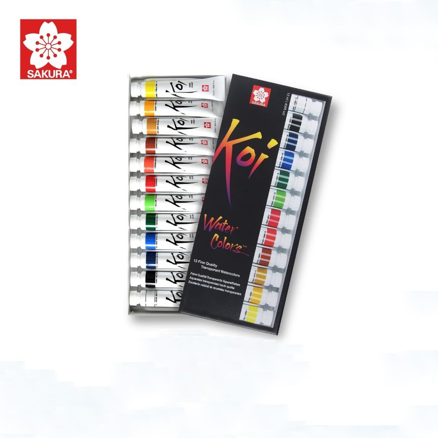

Sakura Koi Watercolor Tube 12 Set