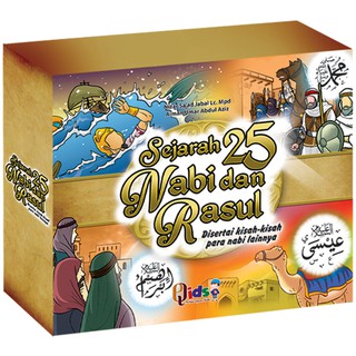 Jual Buku Anak Sejarah 25 Nabi Dan Rasul 1 Set 5 Jilid. Perisai Quran ...