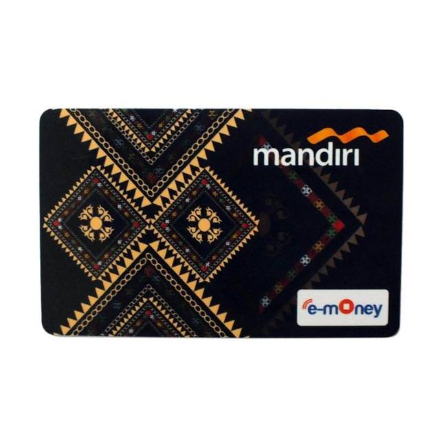 Mandiri eMoney Batik Kerawang Gayo ORI /Like eTOLL Tapcash Flazz or Brizzi