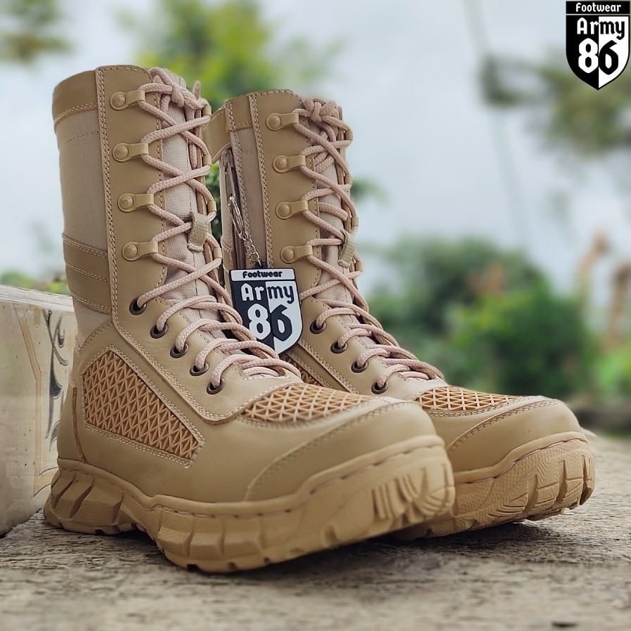 SEPATU PDL ARMY 86 RAIDERS KULIT SAPI ASLI SEPATU PDL DINAS LAPANGAN TNI POLRI SECURITY SATPAM