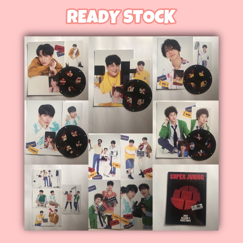 [Ready] SG22 Super Junior Yesung Heechul Ryeowook Shindong Leeteuk Set Mini Brochure