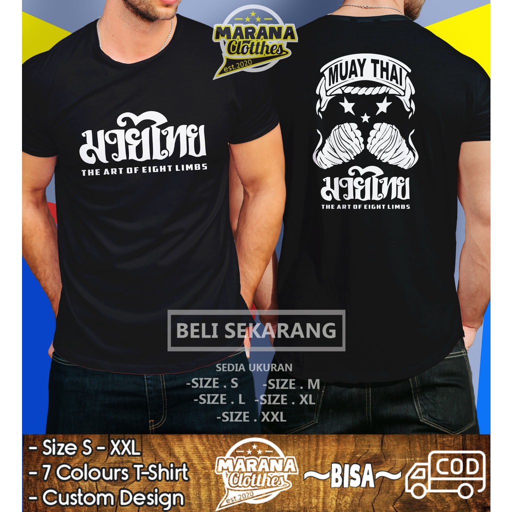 Kaos Muay Thai Muaythai Baju Sport