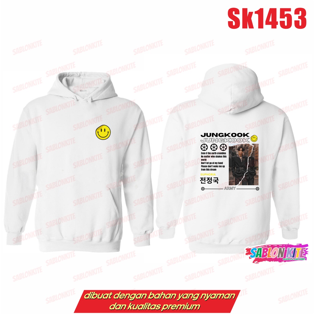 MURAH!!! SWEATER HOODIE KPOP JUNGKOOK EUPHORIA SK1453 UNISEX