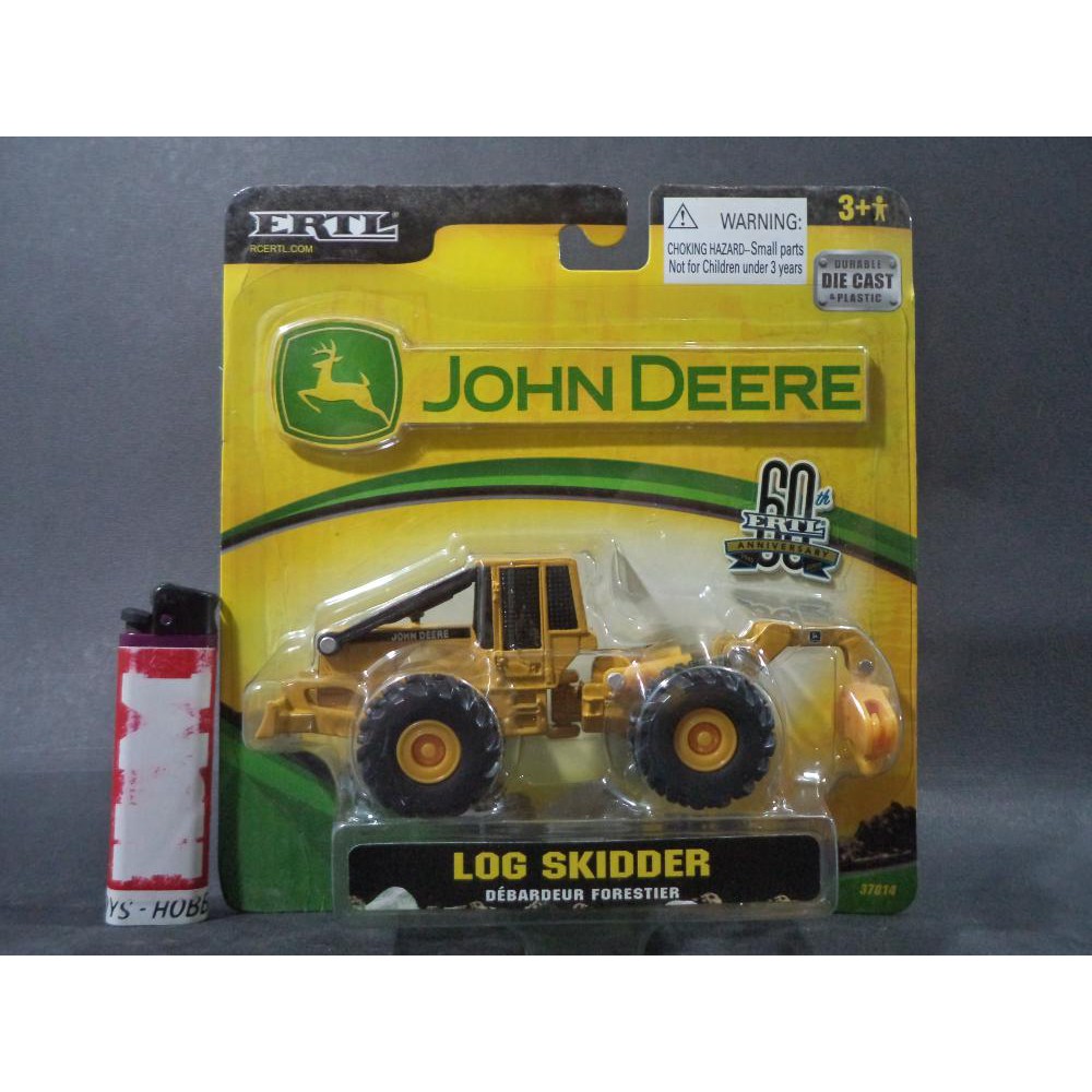 DIECAST 1/64 CONSTRUCTION LOG SKIDDER JOHN DEERE ERTL Terlaris