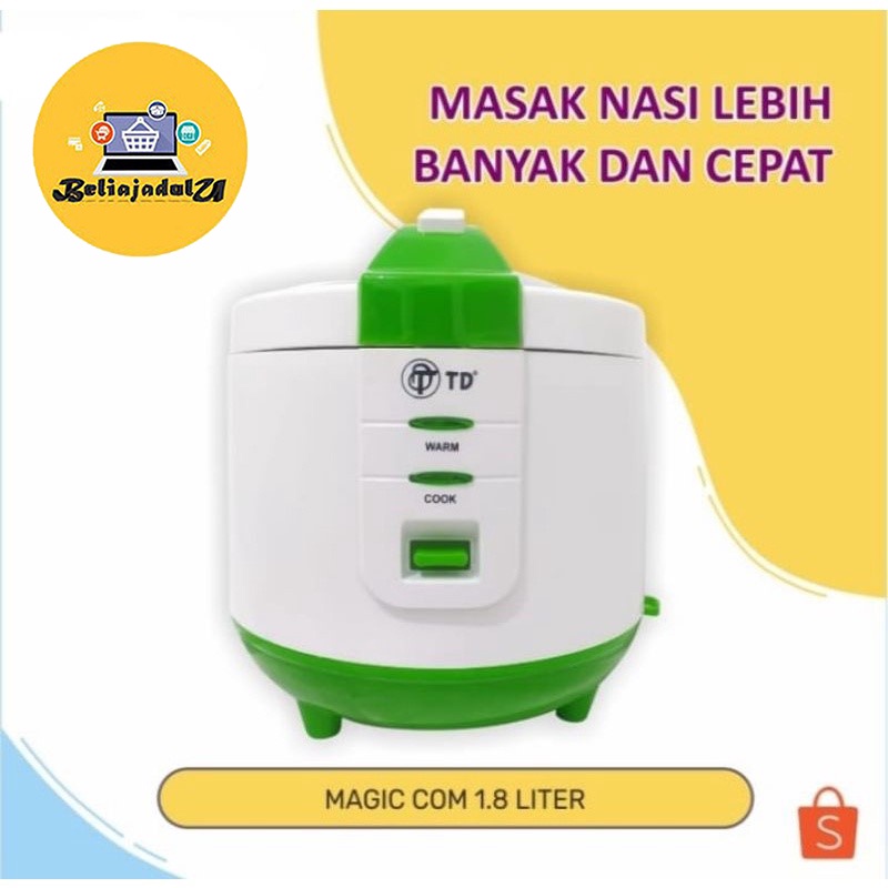 Beliajadulu88 penanak nasi /rice cooker / magic com 1.8 NIKTA /TD