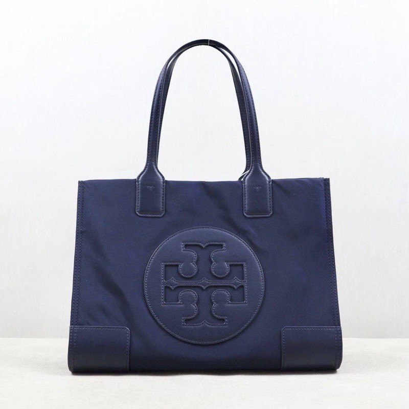 bag Tory burch tas ella mini nylon tote bag navy