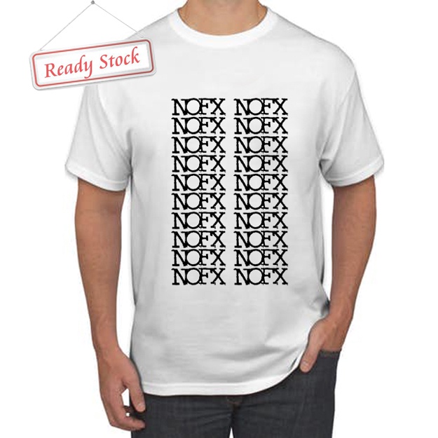 Kaos NOFX BAND Tshirt Casual Unisex T-SHIRT Bahan Katun New Cotton Tees