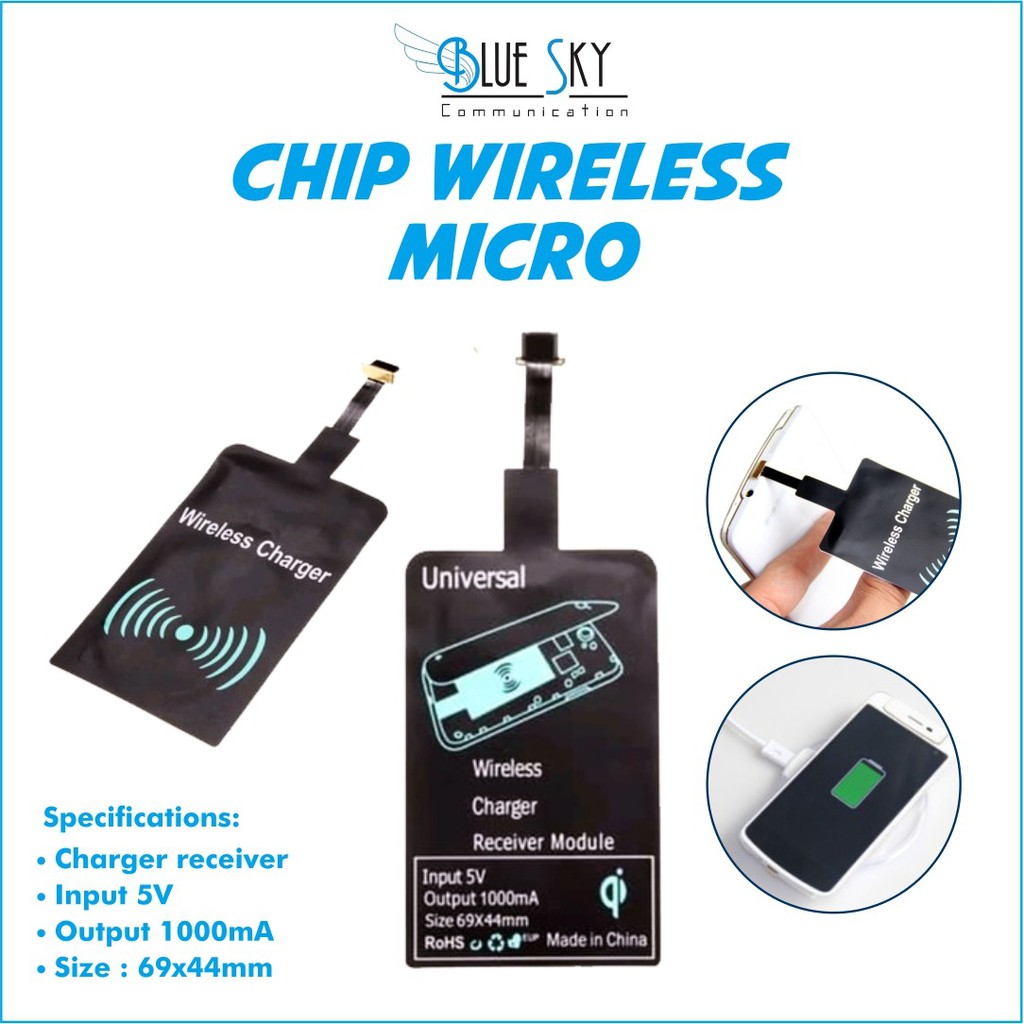 KABEL CHIP WIRELESS CHARGER MICRO