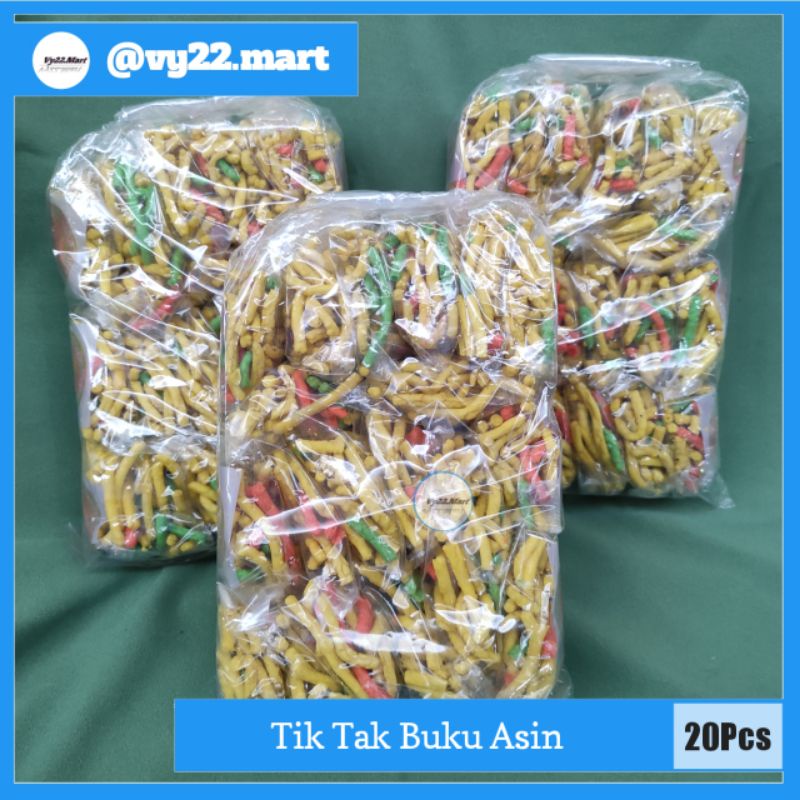 

Piscoklegit_ Tik Tak Asin Cemilan Gurih Enak Bonus Buku Kecil Setiap 1Pak