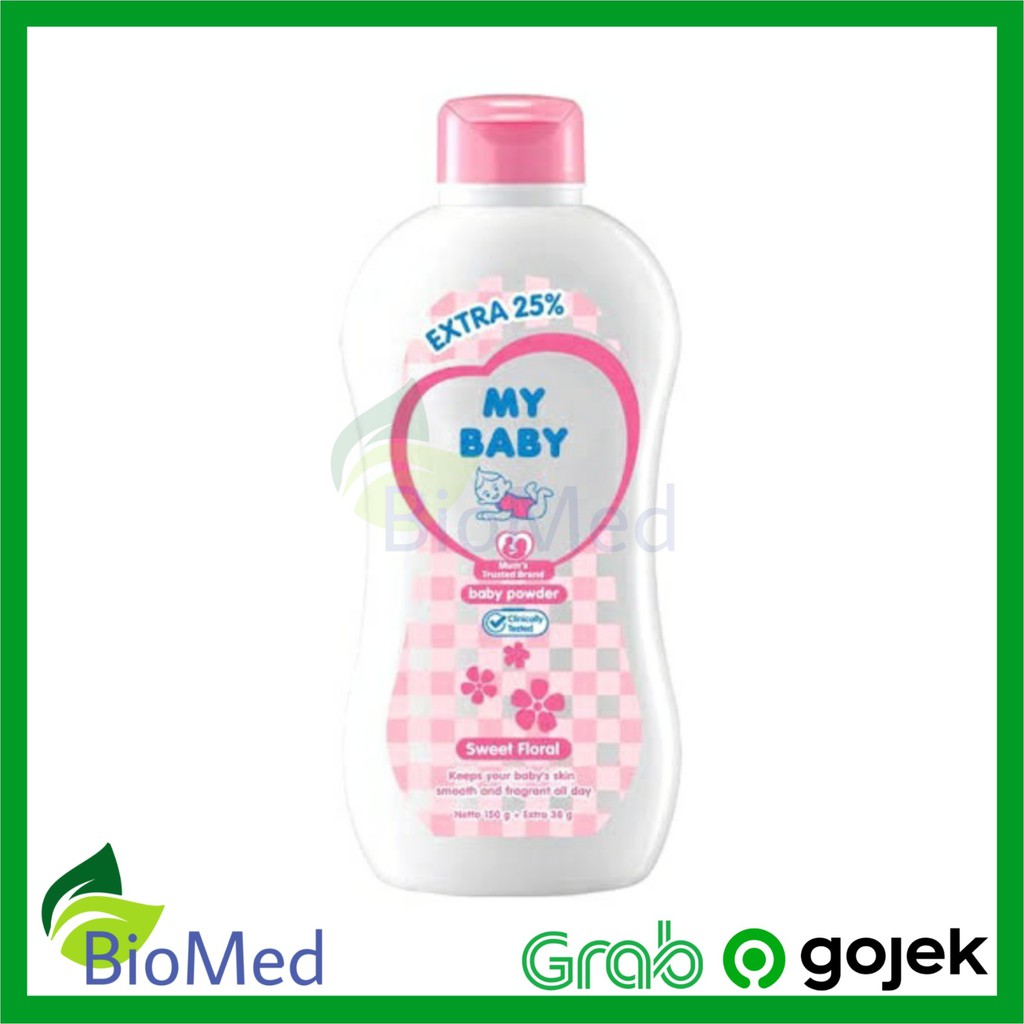 Bedak MY BABY Powder Sweet Floral 150 + 38 gram - Salicyl Talk Salisil