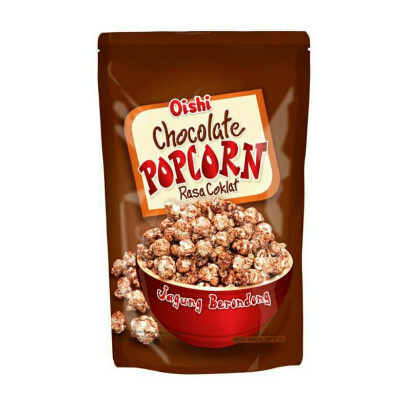 

Oishi Snack Popcorn Coklat 100G