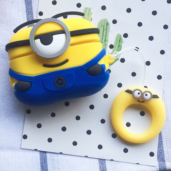 Airpods 1/2 - PRO 3D Case Karakter Kartun Bahan Silikon 1-20-No. 9