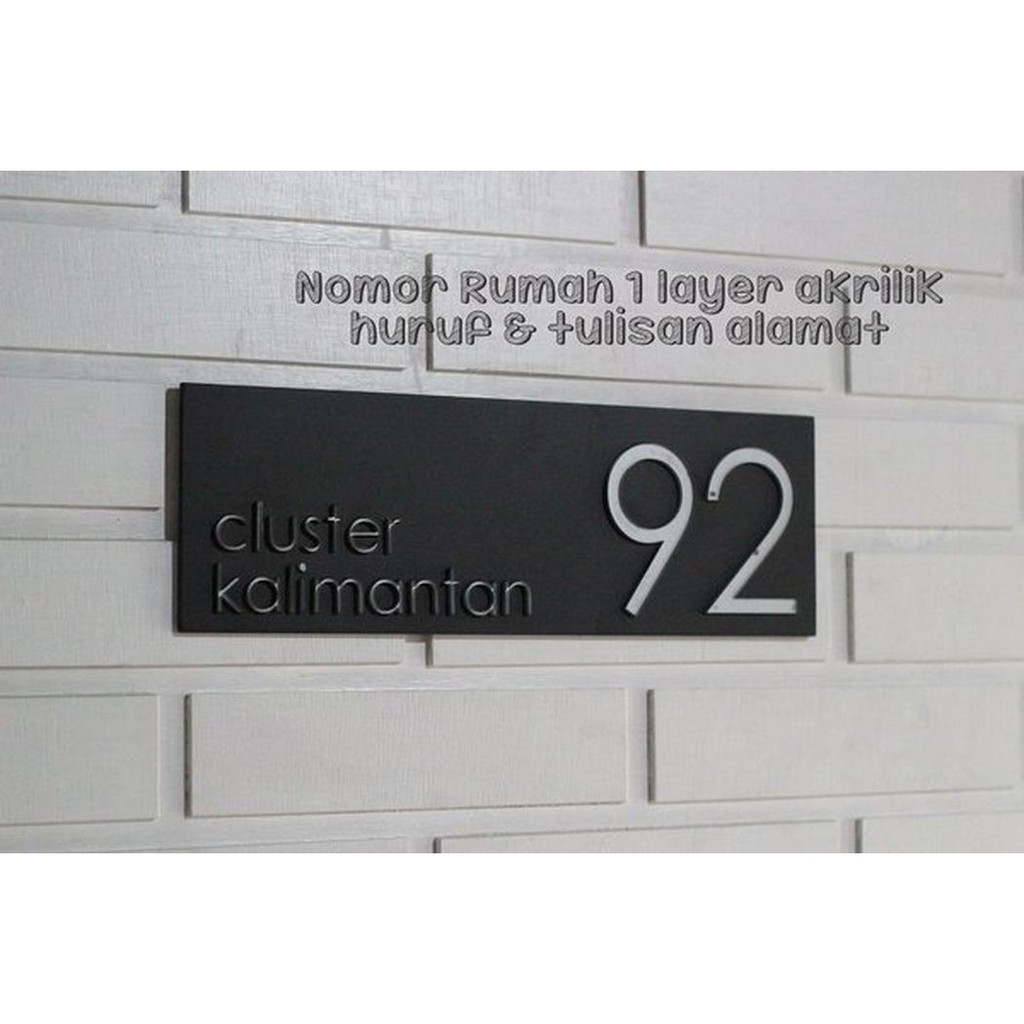 

Jual SIMPLE SERIES Nomor Nomer Rumah Akrilik Acrylic MURAH - wr203 parts Limited