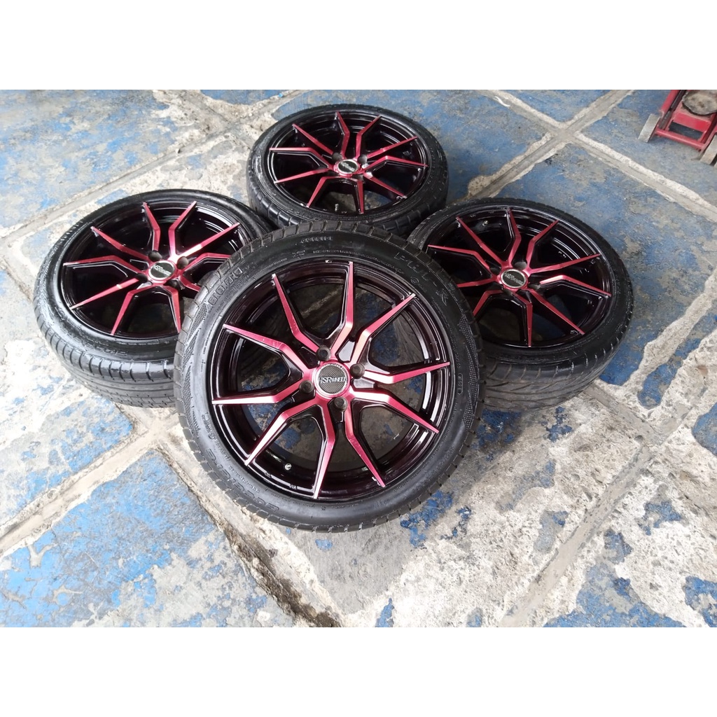 Jual Velg Moblil Seken Racing Hsr Vital Ring Pcd X X Plus